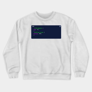 CSS Rich People - Working Class Crewneck Sweatshirt